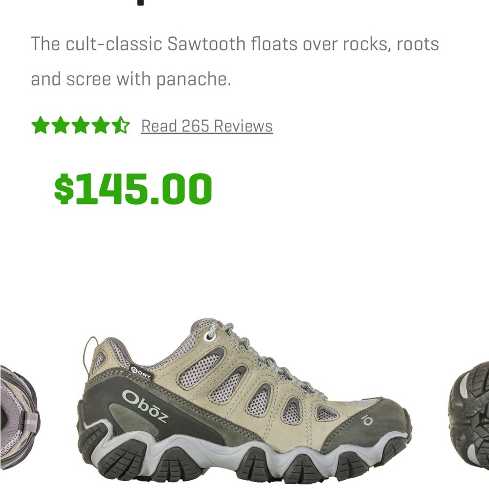 Oboz Sawtooth Hiking Shoes